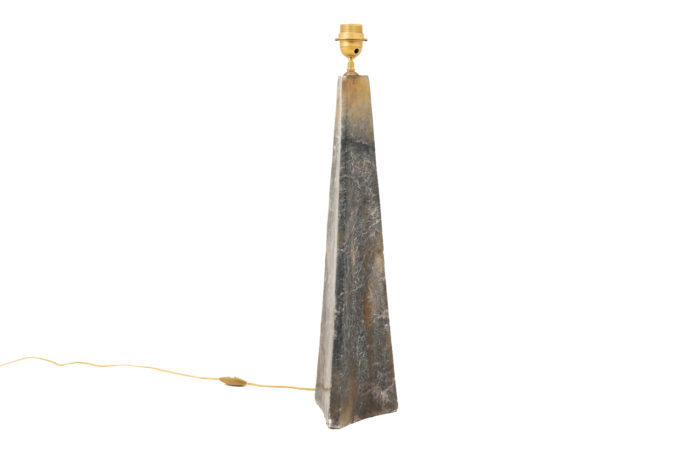 lamp onyx triangular conical