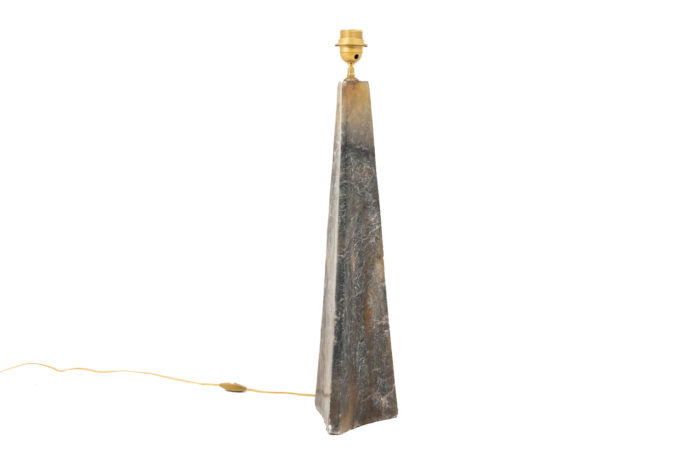 lamp onyx triangular conical