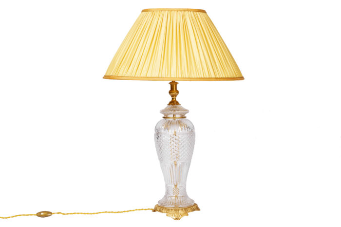 lamp crystal gilt bronze