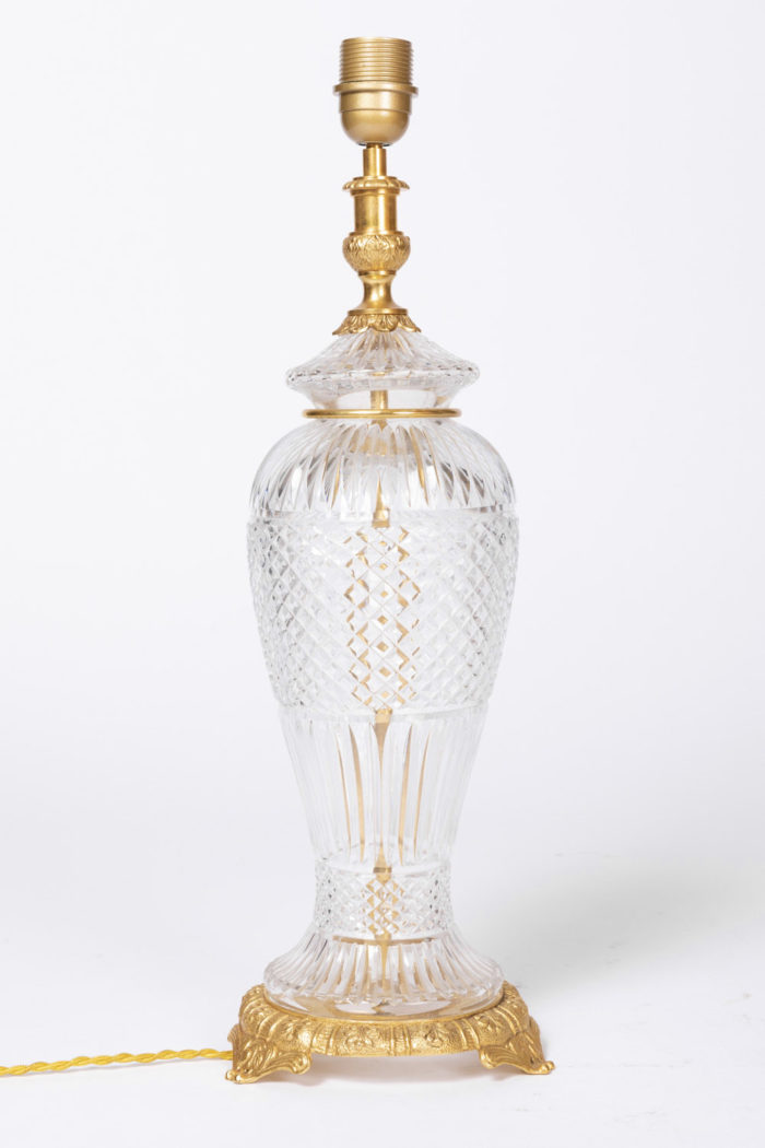 lamp crystal gilt bronze