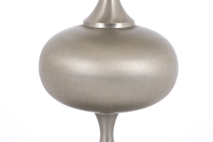 lamp brushed stainless steel ball detail