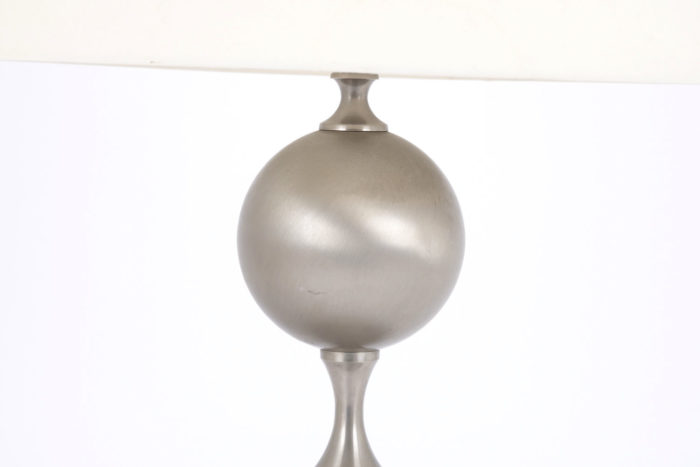 lamp brushed stainless steel round ball