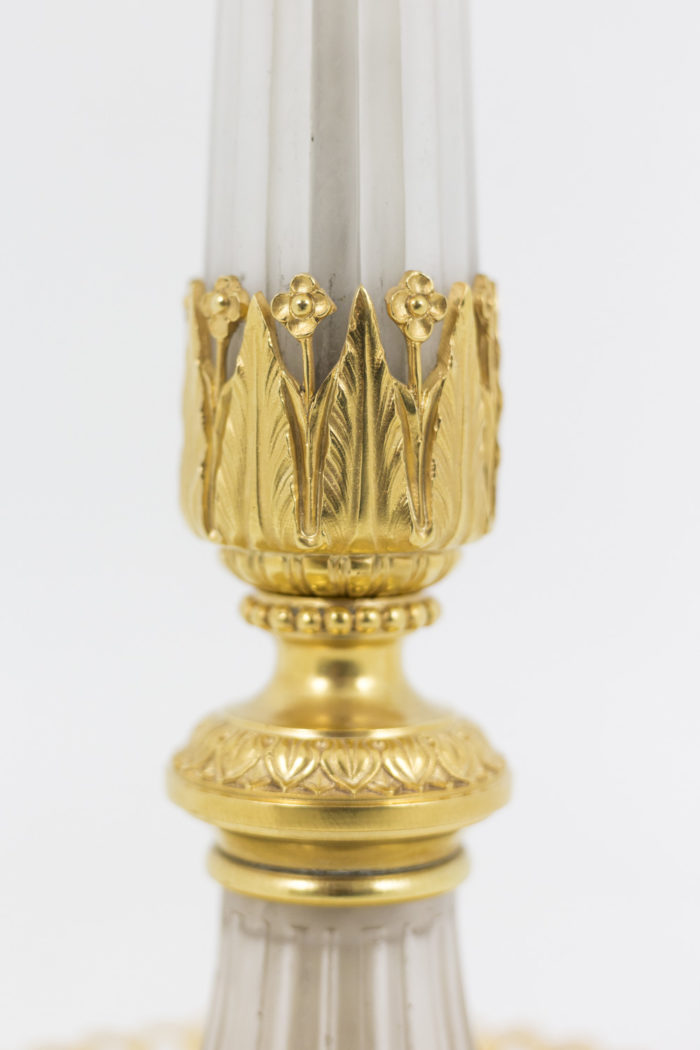 directoire style lamp gilt bronze mount