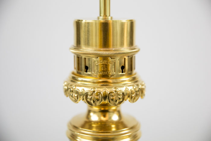 lampes style louis xvi monture bronze doré