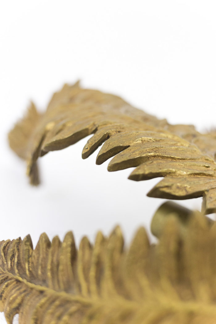 maison charles ferns wall sconce detail leaves