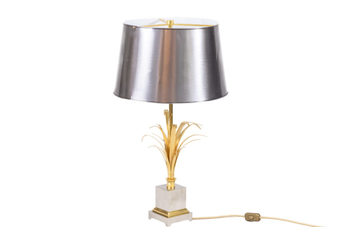 maison charles reeds lamp gilt and silvered bronze
