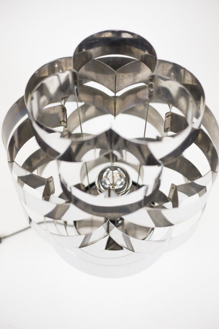 max sauze lampe aluminium polylobée