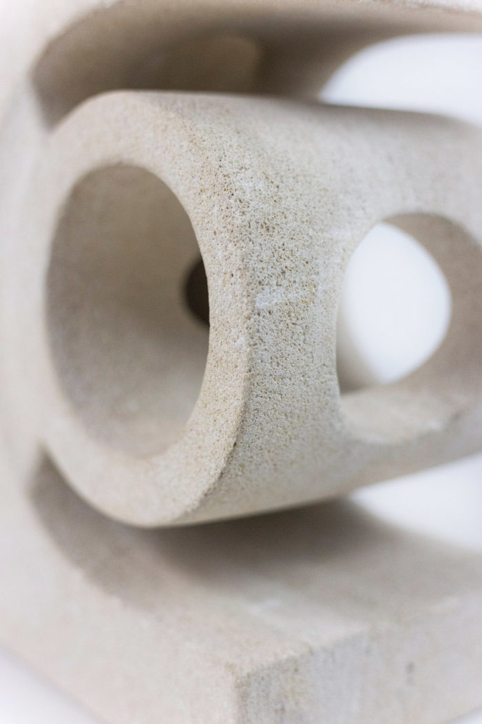 robert tormos lamp stone cylinder detail