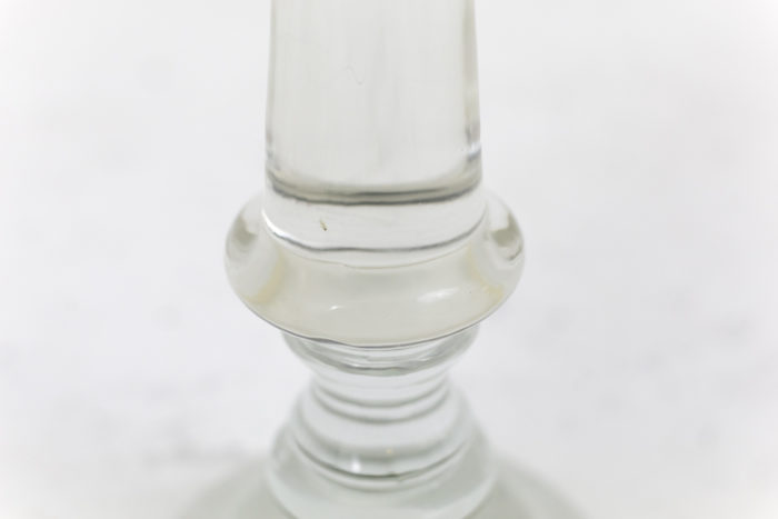 candleholders crystal detail