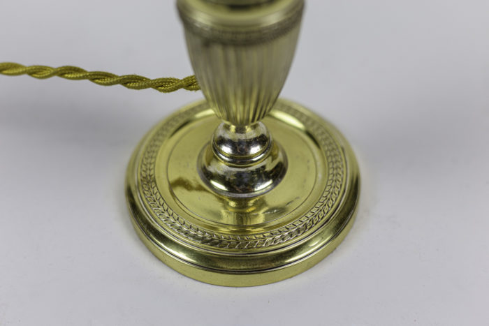 empire style candlesticks gilt metal base