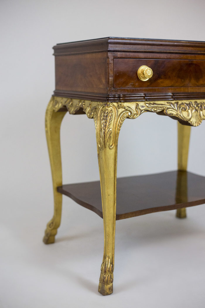 louis xv style bedside tables cabriole leg