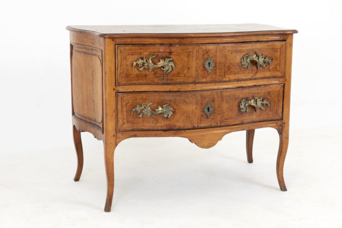 louis xv commode cherrytree marquetry