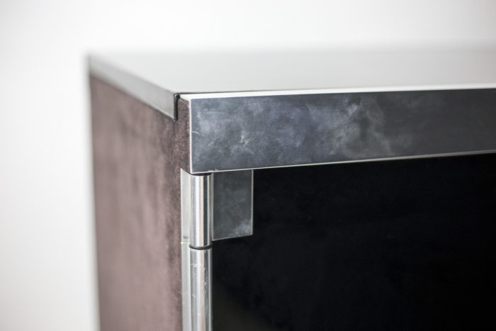 guido faleschini cabinet chromed metal mount