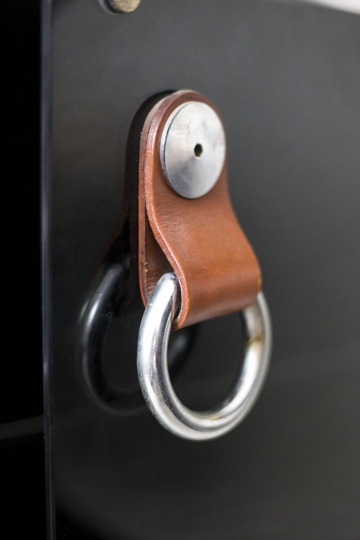 guido faleschini cabinet leather handle