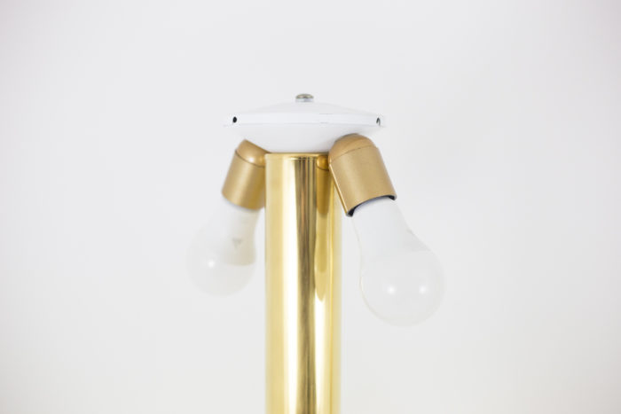 floor lamps wood gilt brass top