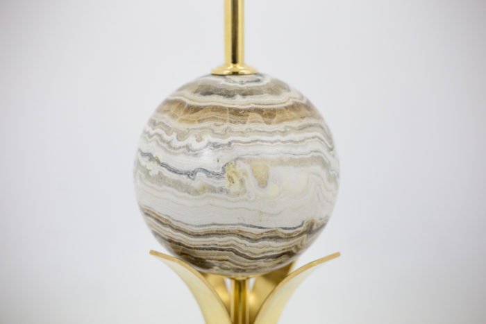 lampe sphère marbre