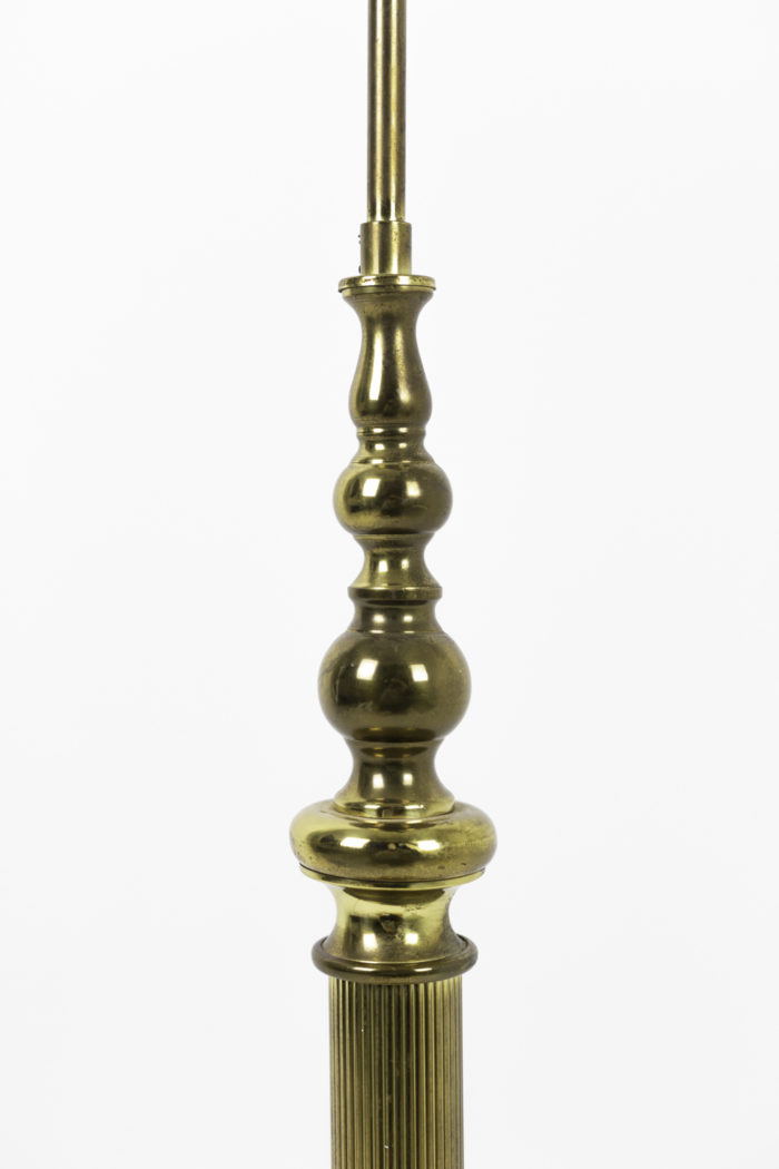 lampes colonnes bronze doré chapelet