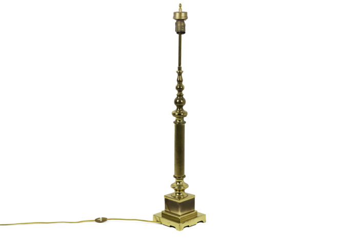 column lamps gilt bronze side