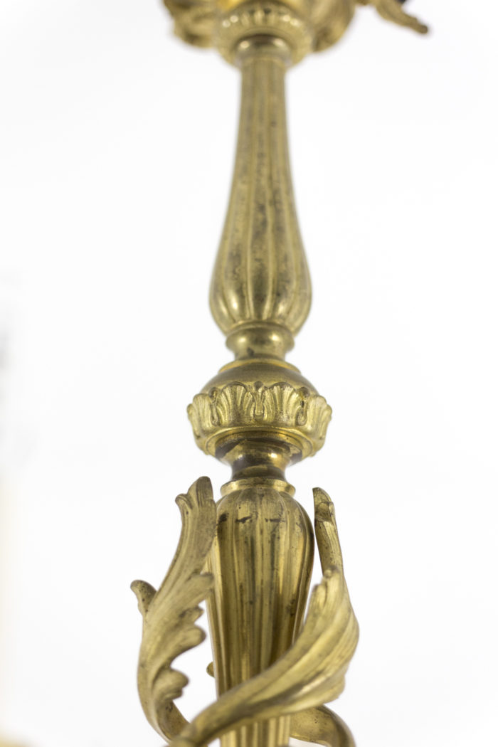 rocaille style chandelier balusters