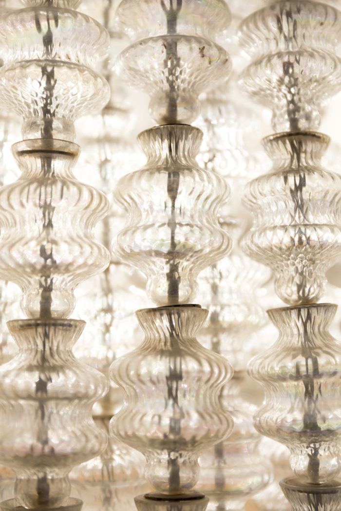 chandelier murano glass detail