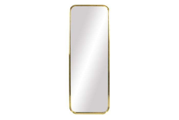 rectangular mirror gilt brass