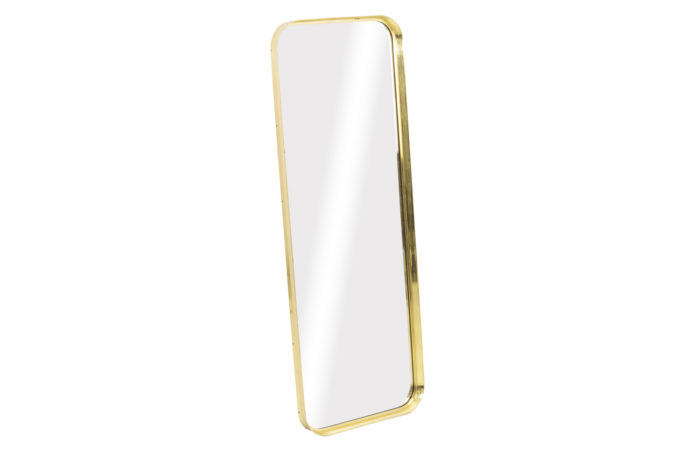rectangular mirror gilt brass side