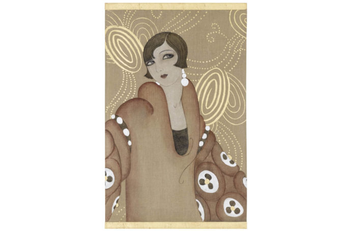 canvas art deco woman