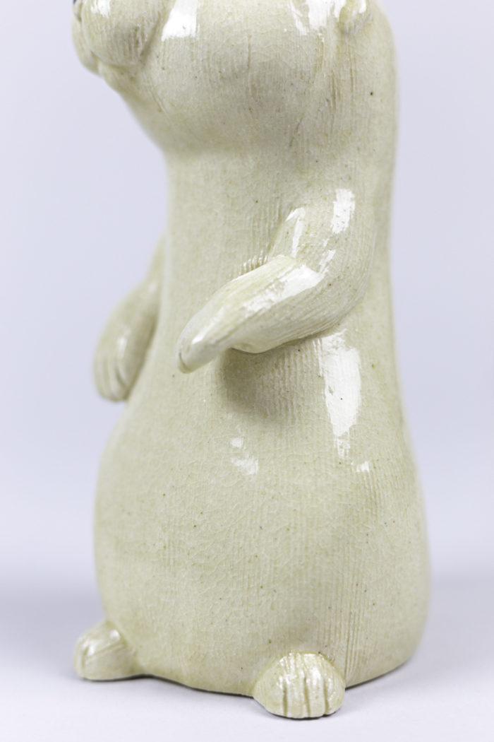 valérie courtet sculpture prairie dog body