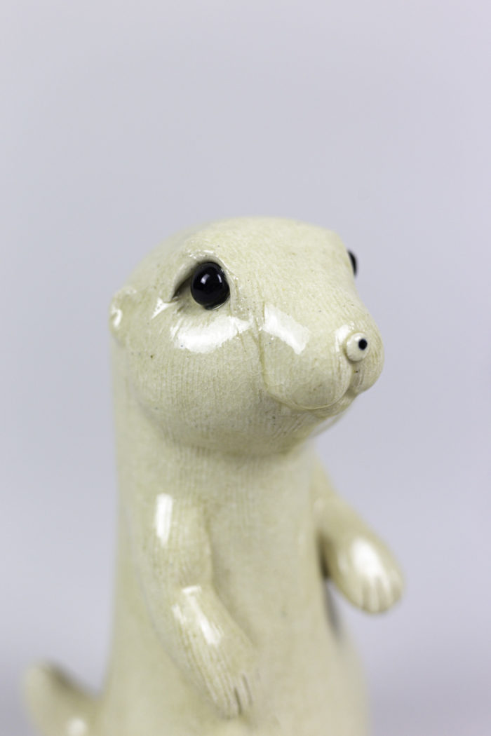 valérie courtet sculpture prairie dog head 2