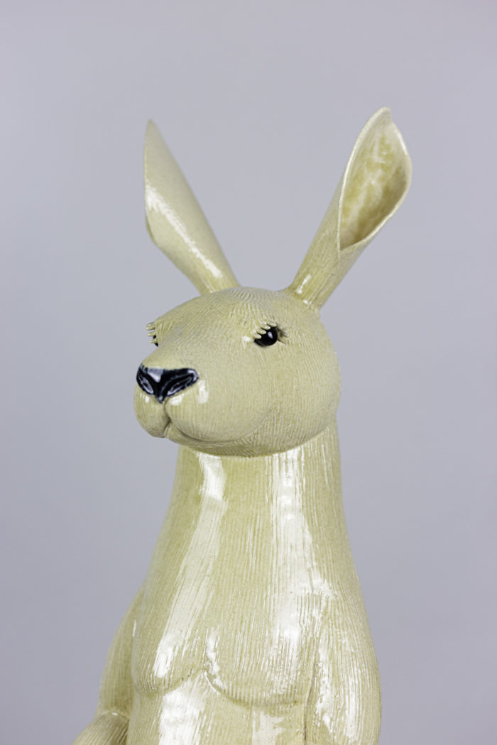valérie courtet sculpture kangaroo head
