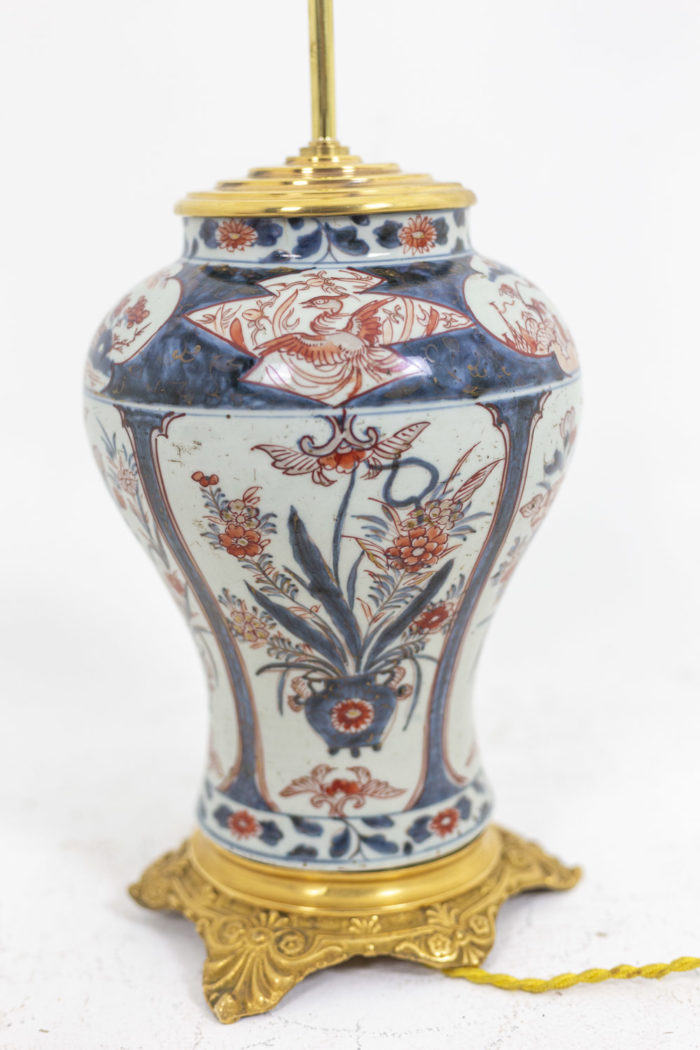 Lampe Imari - col et monture