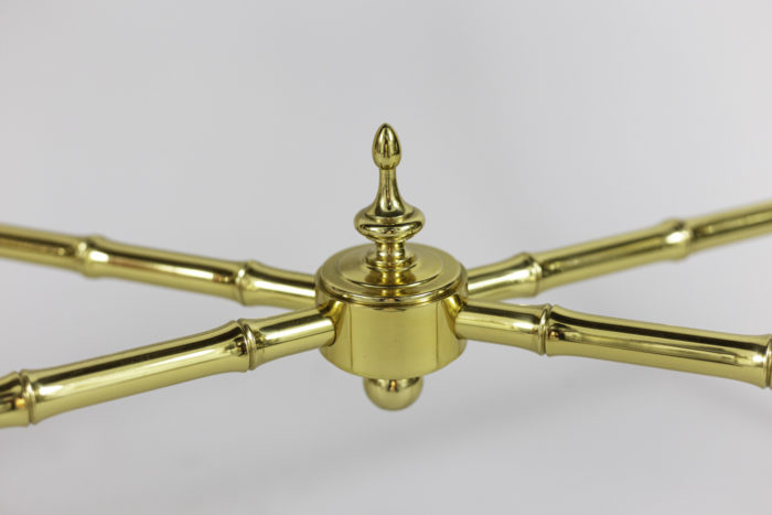 bernard dunand console lacquer gilt bronze stretcher