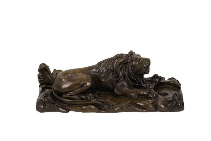 encrier noyer lion side 2