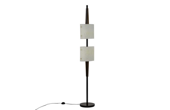 floor lamp granite resin wood metal