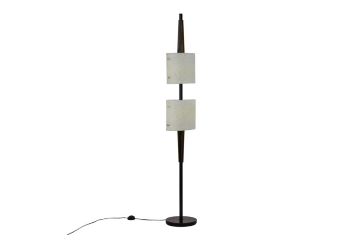 floor lamp granite resin wood metal