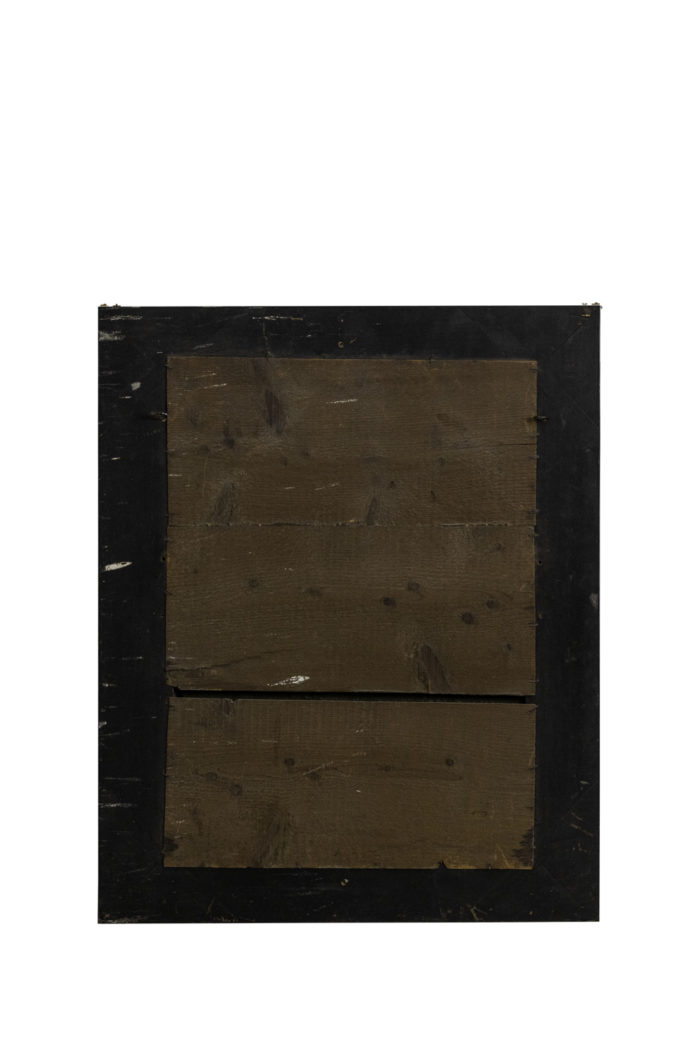 louis xiv style engraved mirror gilt bronze back