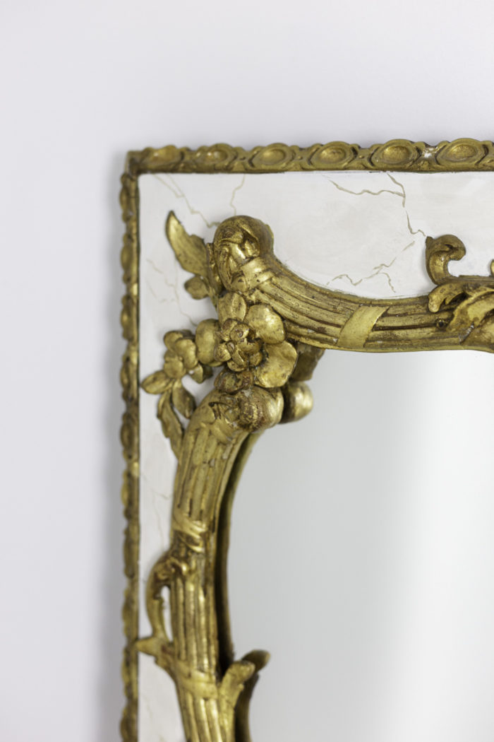 louis xv style mirror rocaille decor