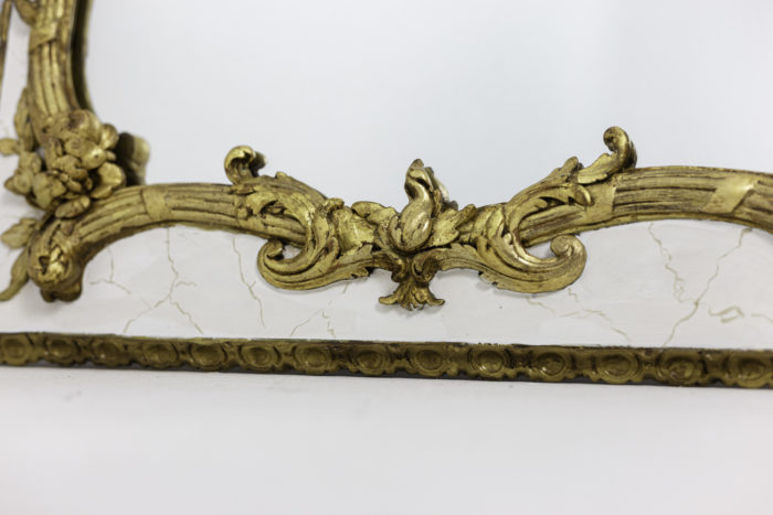 louis xv style mirror acanthus leaves