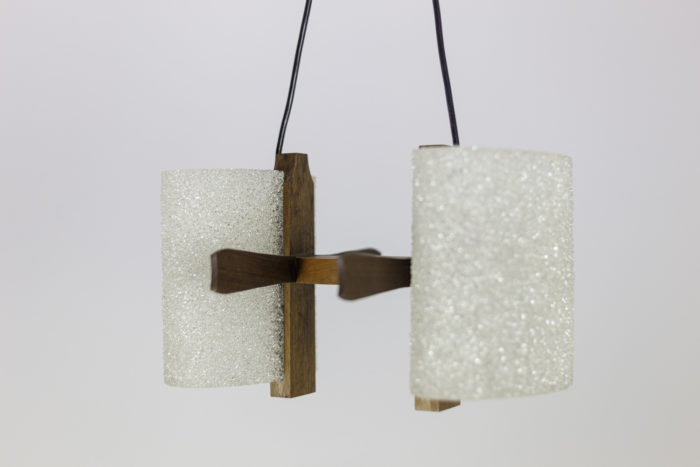 chandelier granite resin wood