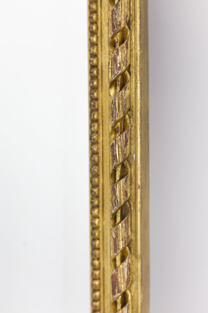 louis xvi style mirrors gilt wood ribbon