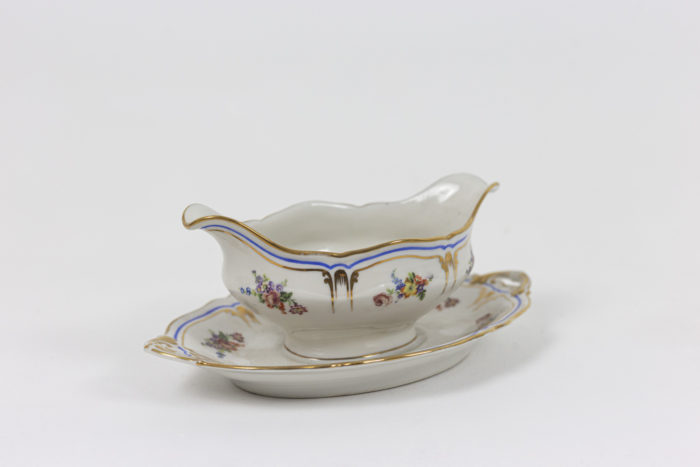 service porcelaine limoges pallas france saucière