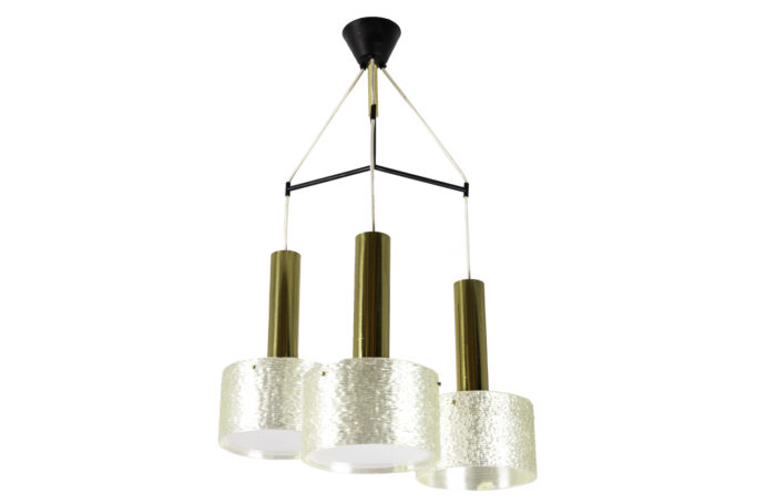 chandelier granite resin gilt brass