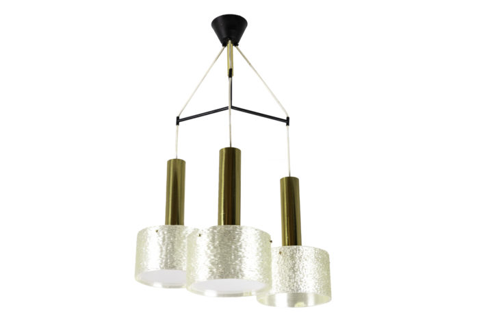 chandelier granite resin gilt brass