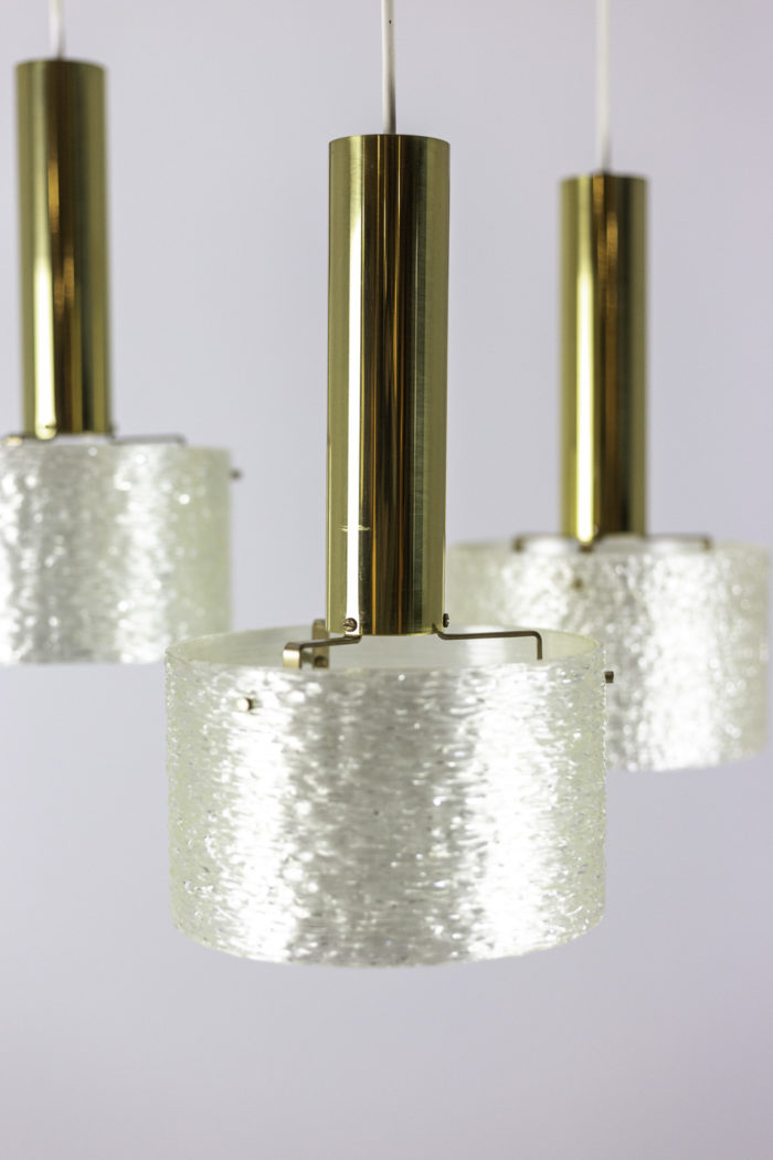 chandelier granite resin gilt brass lampshade
