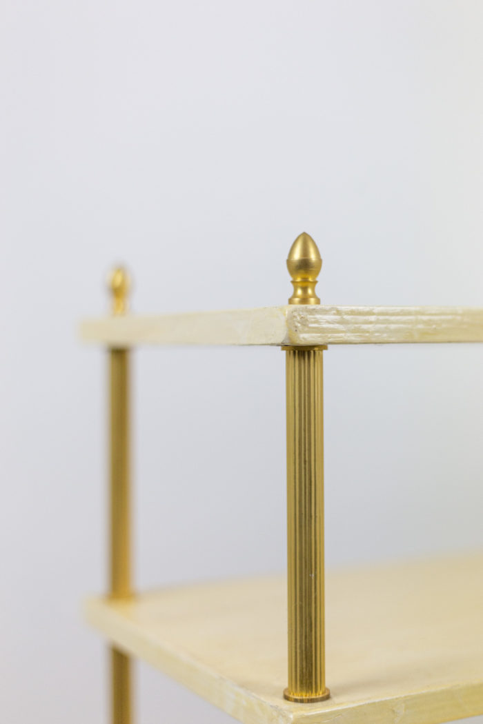 console cream lacquer gilt bronze legs