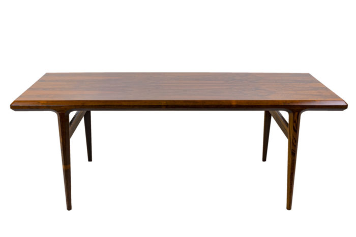 johannes andersen coffee table rosewood face
