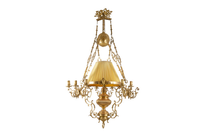 napoleon iii chandelier gilt bronze