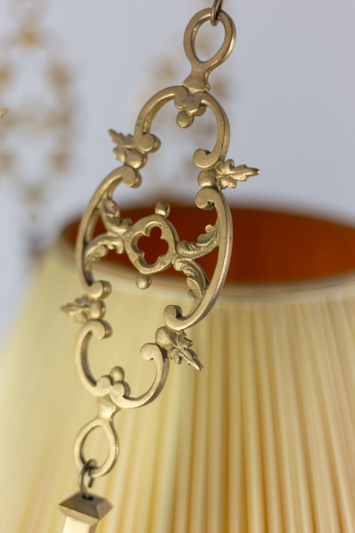 napoleon iii chandelier gilt bronze openwork decor
