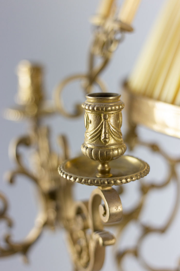 napoleon iii chandelier gilt bronze fires