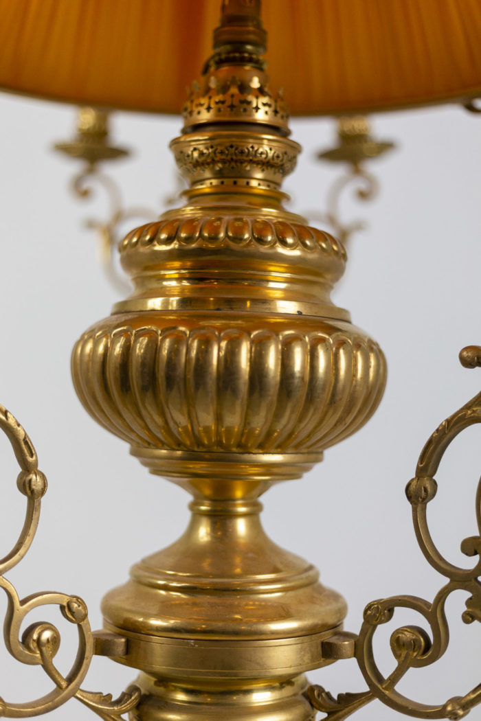 napoleon iii chandelier gilt bronze gadroons